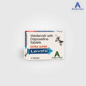 EXTRA SUPER Levifil  Vardenafil 40mg + Dapoxetine 60mg  Dual-Action-Tabletten