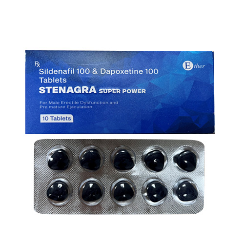 Stenagra super power Sildenafil + Dapoxetin Doppelt wirkende Tabletten