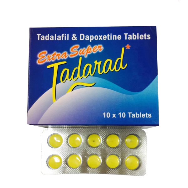 Extra Super Tadarad® | Tadalafil + Dapoxetin Kombipräparat gegen Erektionsstörungen & vorzeitigen Samenerguss